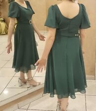 Chiffon grün Abschlussball