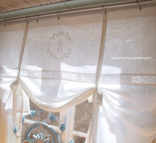 Raff gardine crystal weiss - raff,