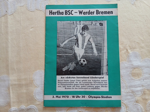 Lesen programm 1969 - programm, hertha