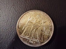 10 Francs Münze, Frankreich, Hercules,  1966, Silber,