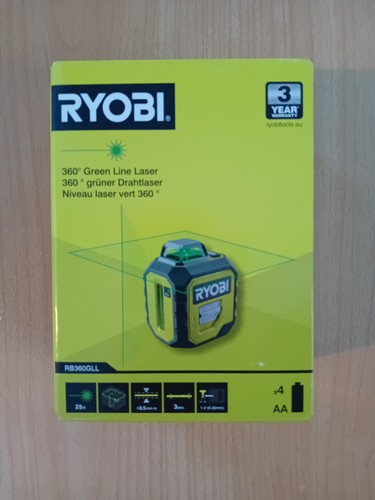 Ryobi 360 laser grüner - 360°,