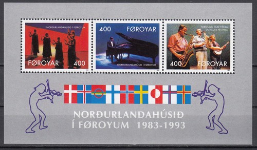Färöer block postfrisch - färöer, 6