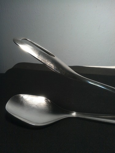 Art deco spargelzange - art,