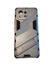 Xiaomi Mi 11  Handyhülle, Handyschutzhülle, Bibercase in Grau, Aufsteller, Neu
