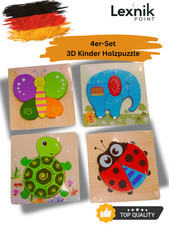 Holzpuzzle Kinder Montessori