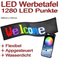 Werbetafel Flexible LED Laufschrift Display Panel Werbung Anzeigefeld Bildschirm