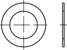 5000 x Passscheiben DIN 988