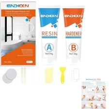 Badewannen Reparaturset Emaille Keramik Acryl Waschbecken Toilette Dusche