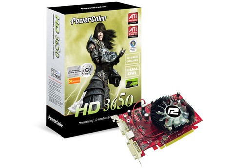 Powercolor radeon 3650 - radeon,