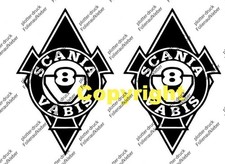 Dekor Aufkleber SCANIA Vabis