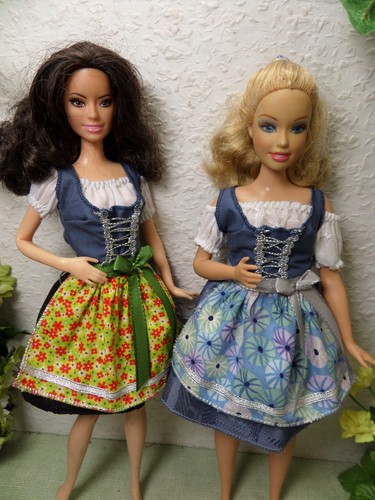 Dirndl bluse kleid - dirndl:,