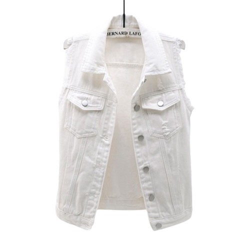 ärmellose damen jeansweste - damen,