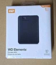 Western Digital WD Elements Portable 1TB, USB 3.0, 2,5 Zoll Externe Festplatte -