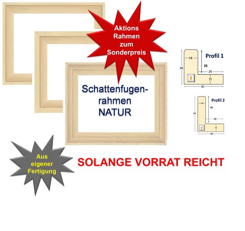 Schattenfugenrahmen linde - schattenfugenrahmen,