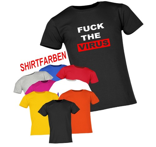 Fuck the virus unisex shirt - fuck,
