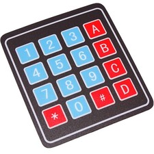 4x4 Matrix Array 16 Tasten