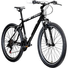 Galano Path Mountainbike 26" Hardtail 21Gänge Jugendfahrrad schwarz /weiß 46cm