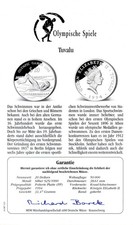 20 Dollars 1994 Tuvalu PP - Olympische Spiele - Zertifikat