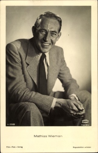 Schauspieler mathias - ak,