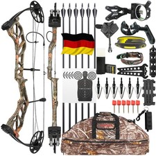 Compoundbogen Pfeil Set