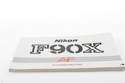Nikon f90x bedienungsanleitung - nikon,