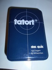 RARITÄT! Tatort - Das Quiz. Spiel zur Krimireihe "Tatort". Fan-Geschenk ...