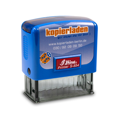 Personalisierter stempel mit - personalisierter,