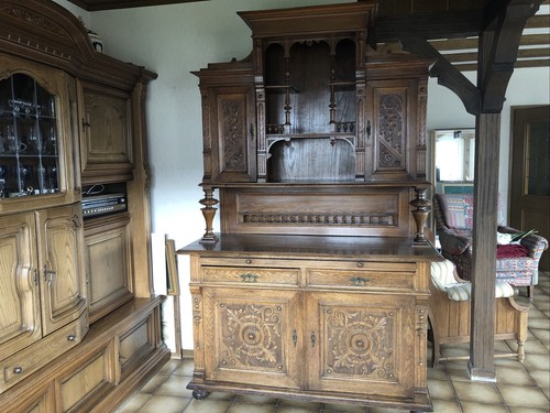 Schrank antik jugendstil - schrank,