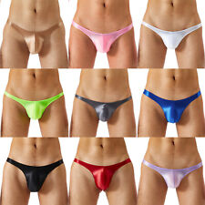 DE iEFiEL Herren String Tanga Unterwäsche Männer Niedrige Taille Slips Thongs