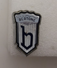 Platte Geschriebenes Bertone Fiat Dino 850 Spider Wappenschild Badge Damahlig