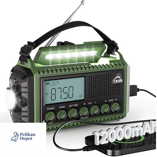Kurbelradio mit powerbank - kurbelradio,