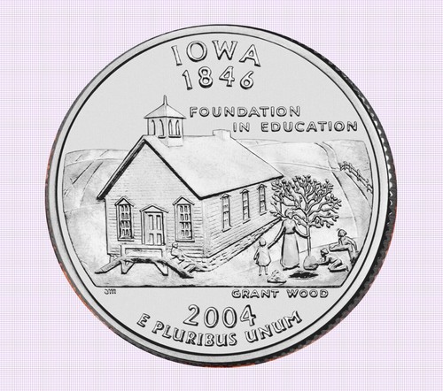 Quarter dollar cent iowa - dollar, 25