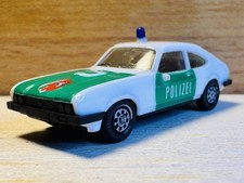 1:87 H0 herpa, Ford Capri Ghia III, Polizei Düsseldorf NRW 912, weiß / grün