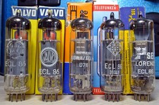 Konvolut 5x Röhre ECL86 Valvo Telefunken Siemens Lorenz ungebraucht / NOS