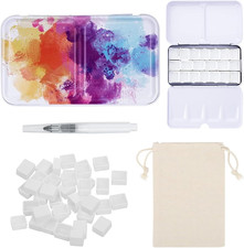 Aquarellkasten, Palette mit