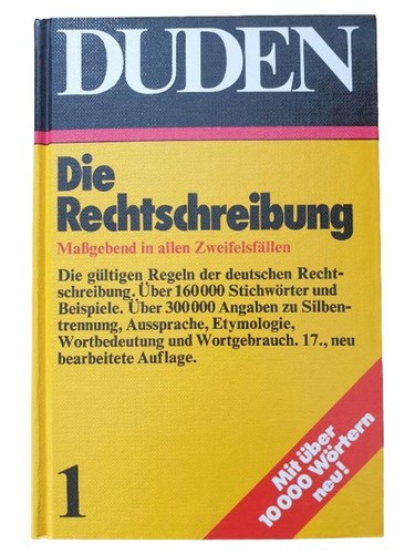 Duden die rechtschreibung - duden,