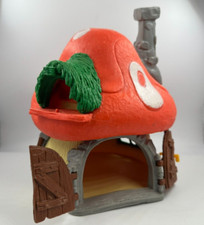 40001 GROßES SCHLUMPFHAUS ORANGE/GELB - SCHLEICH / SCHLÜMPFE / SMURF (B)
