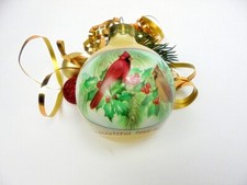 Weihnachtskugel Ornament  Hallmark 1990 Time for love  Christmas 