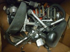 Konvolut aus alte Fahrradteile