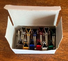 12 Maulklemmen bunt (Foldback