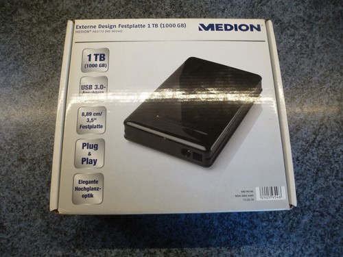 Medion externe 1000gb 1tb - medion, 1000gb/1tb