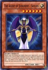 YuGiOh The Agent of Judgment - Saturn SDLS-EN004 Common Englisch Excellent 1st