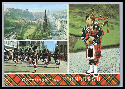 Ansichtskarte edinburgh - ansichtskarte,