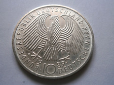 10 DEUTSCHE MARK * 40 JAHRE BUNDESREPUBLIK DEUTSCHLAND * 1989 G * 625er Silber