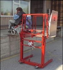 Mobile rollstuhllift für - mobile,