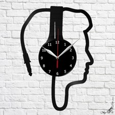 Headphone Vinyl Record Wall