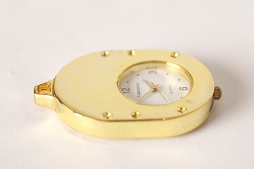 Geprüfte taschenuhr aquamar - taschenuhr,