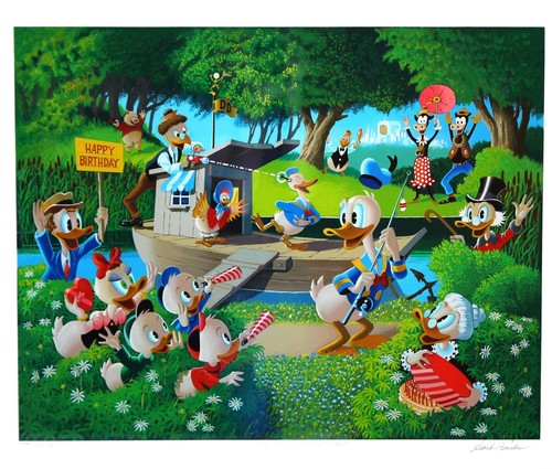 Carl barks lithographie - barks,