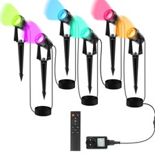 Gartenlampe 6er Set Gartenstrahler Bodenleuchte Außenleuchte Garten Außenlicht