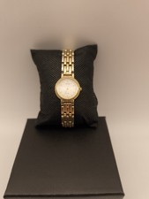 Pulsar Damen Armbanduhr Vintage Quartz Gold Silberfarben V232-490